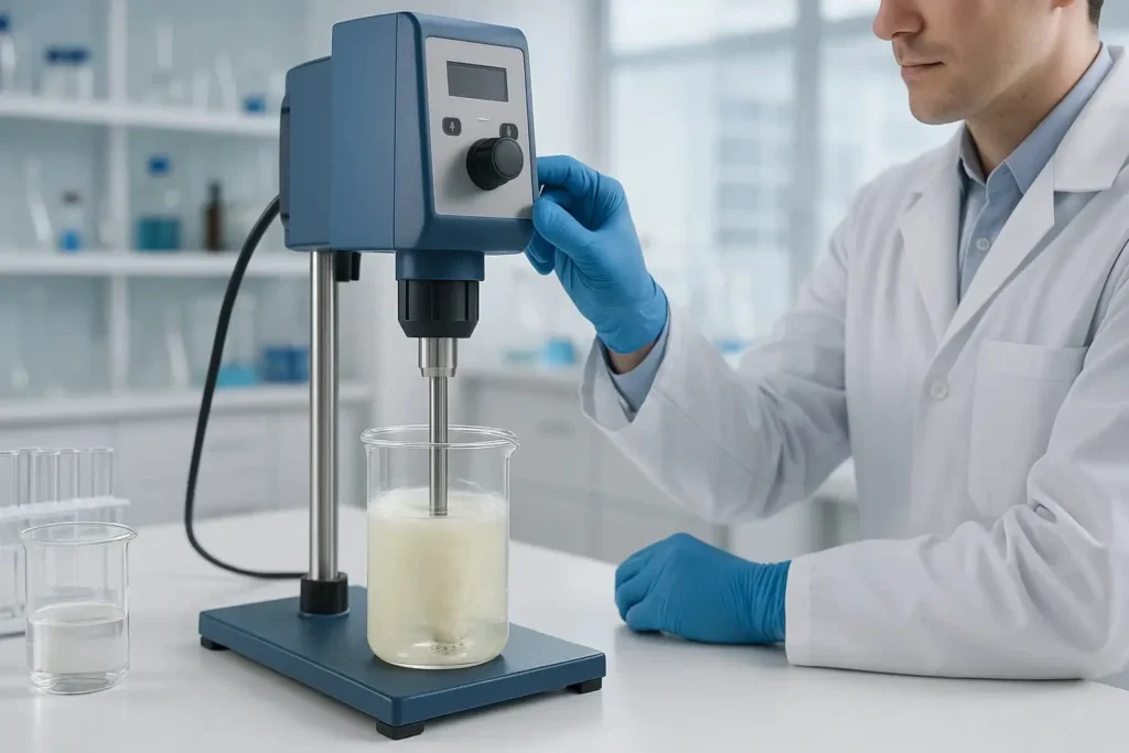 Laboratory setting showing professional scientific research for Nutravyntra nutrition products