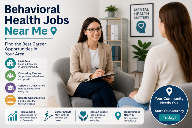Behavioral Health Jobs Near Me Find the Best Career Opportunities in Your Area