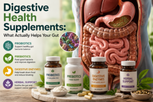 Digestive Health Supplements: What Actually Helps Your Gut