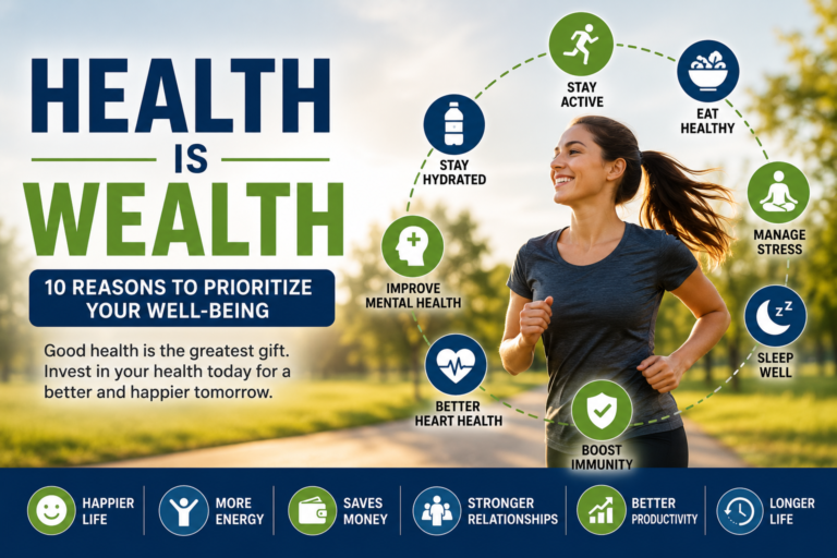 Health Is Wealth: 10 Reasons to Prioritize Your Well-Being
