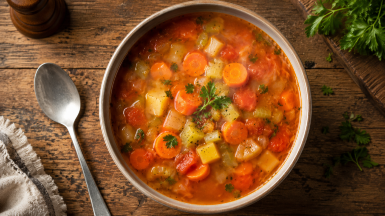 Vegetable Soup Recipe That Turns Simple Ingredients Into Comfort