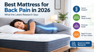 Best Mattress for Back Pain in 2026 What the Latest Research Says