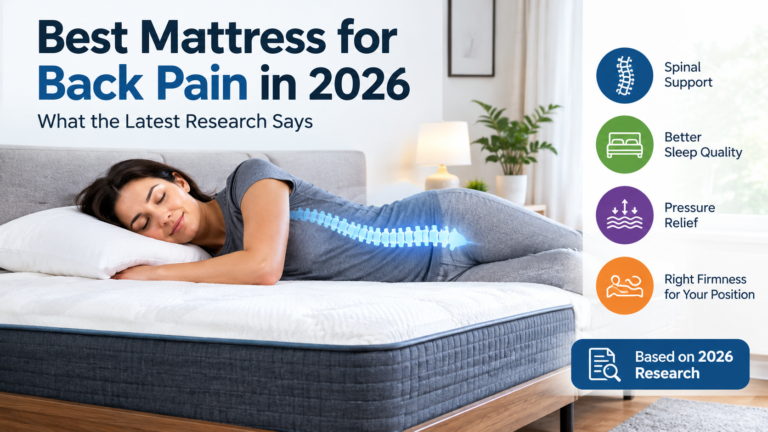 Best Mattress for Back Pain in 2026 What the Latest Research Says