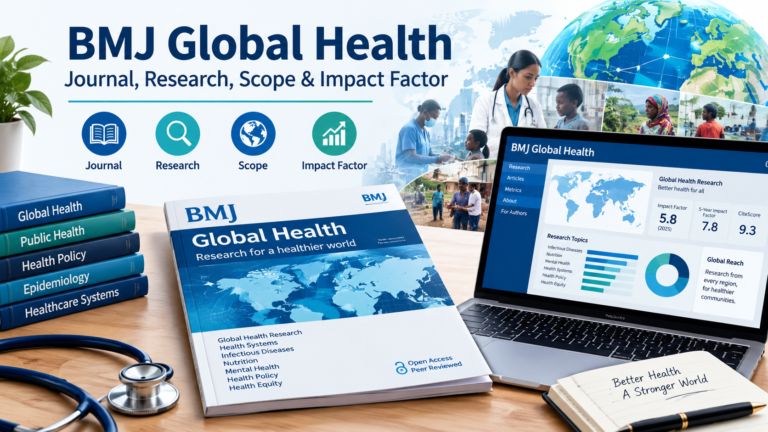 BMJ Global Health Journal, Research, Scope and Impact Factor