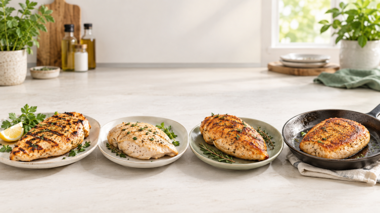 Grilled Chicken Breast vs Other Cooking Methods