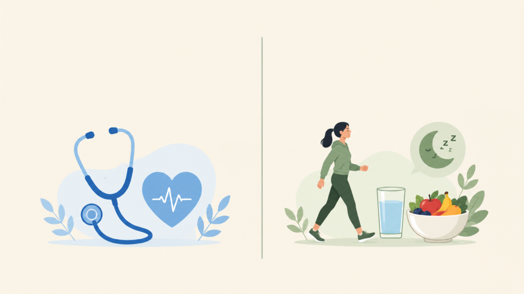 Difference between wellness and health explained with health as a state and wellness as daily healthy choices